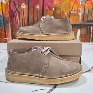 Clarks Original Desert Trek Sand Suede Size 6.5 Women's New